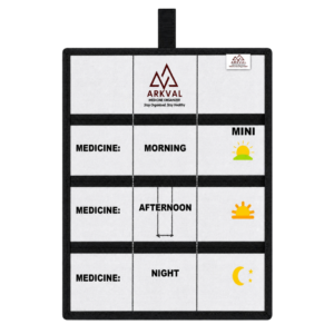 ARKVAL Mini - Leather Medicine Organiser (Pocket-sized)