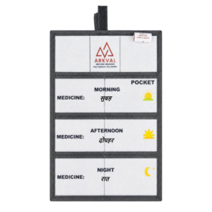 ARKVAL Pocket - Leather Medicine Organiser (Ultra-portable)